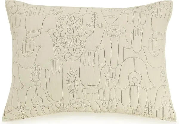 Flournoy Natural Full/Queen 3 Pc Quilt Set