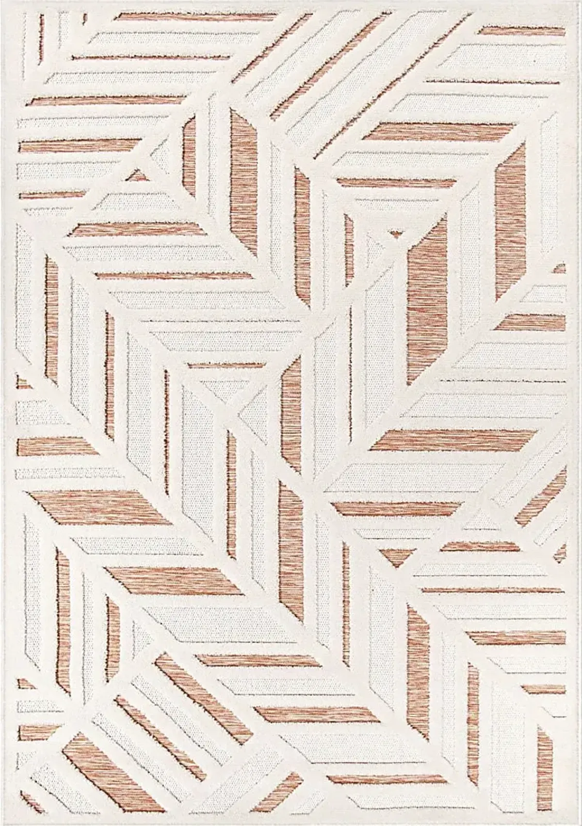 Ammie Orange 5'3 x 7'6 Rug