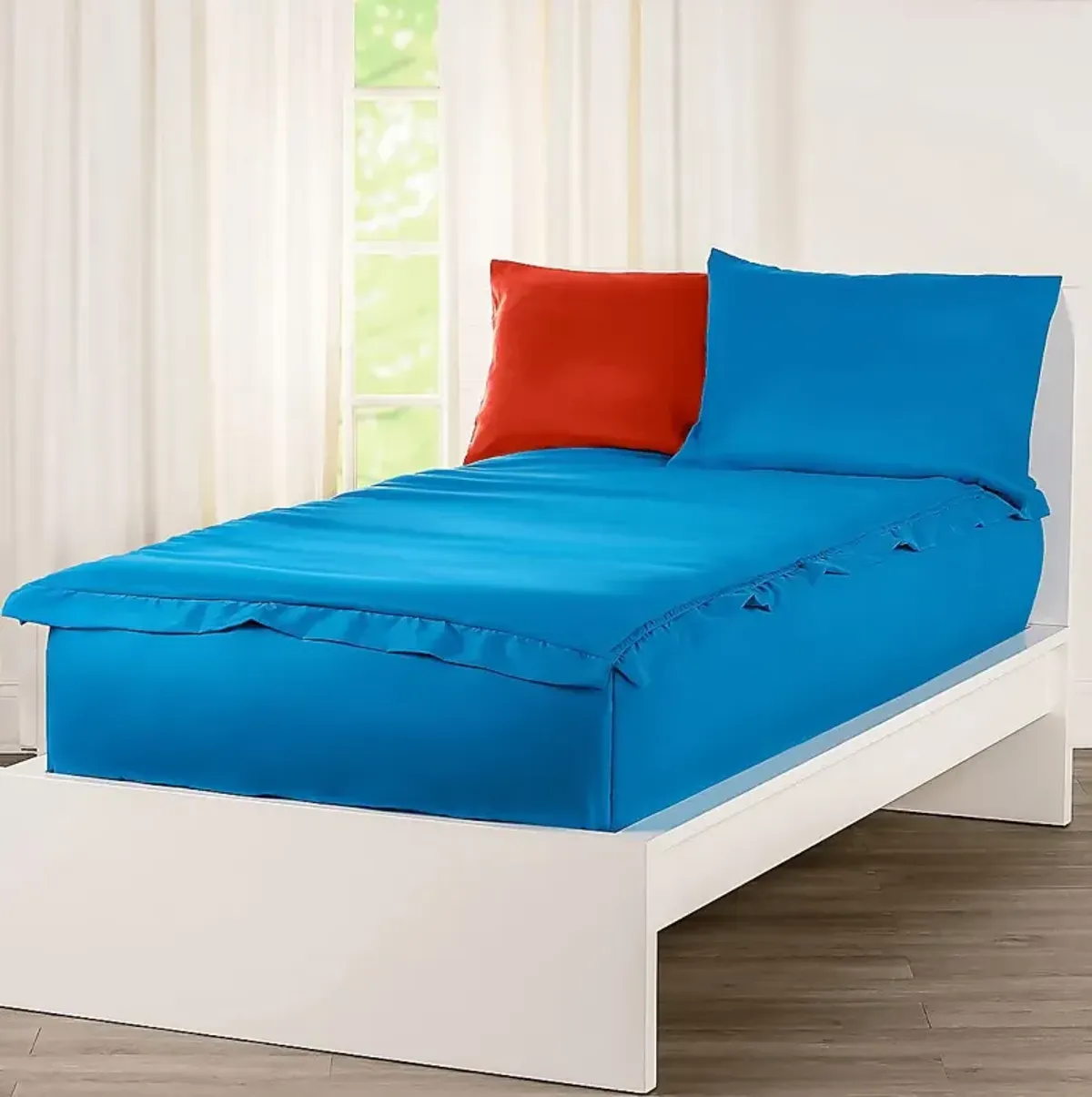 Kids Jonilde Blue Twin Bedding Set