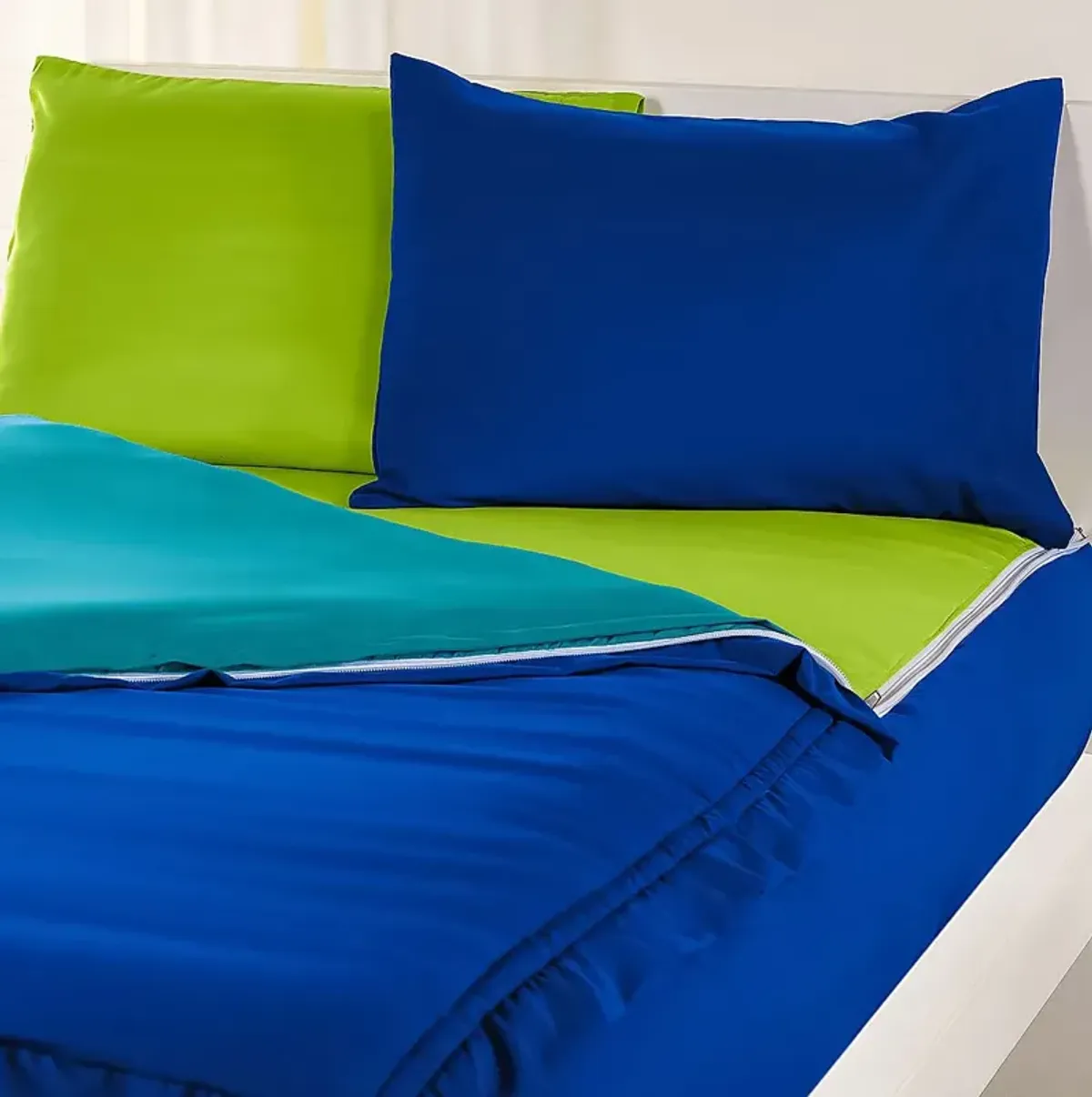 Kids Jonilde Cobalt 4 Pc Full Bedding Set