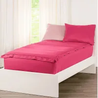 Kids Jonilde Hot Pink 3 Pc Twin Bedding Set