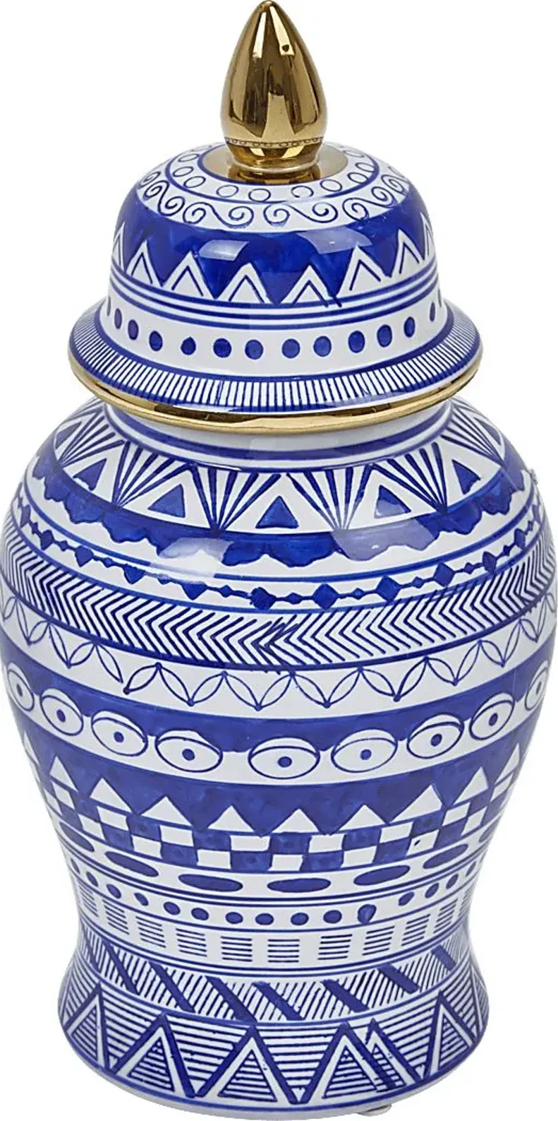 Rockcrest Blue Temple Jar