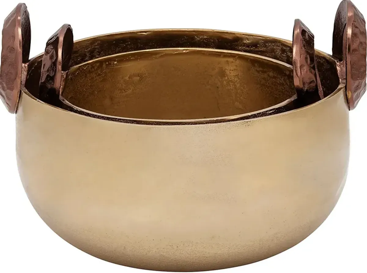 Thackeray Gold Bowl, Set of 2