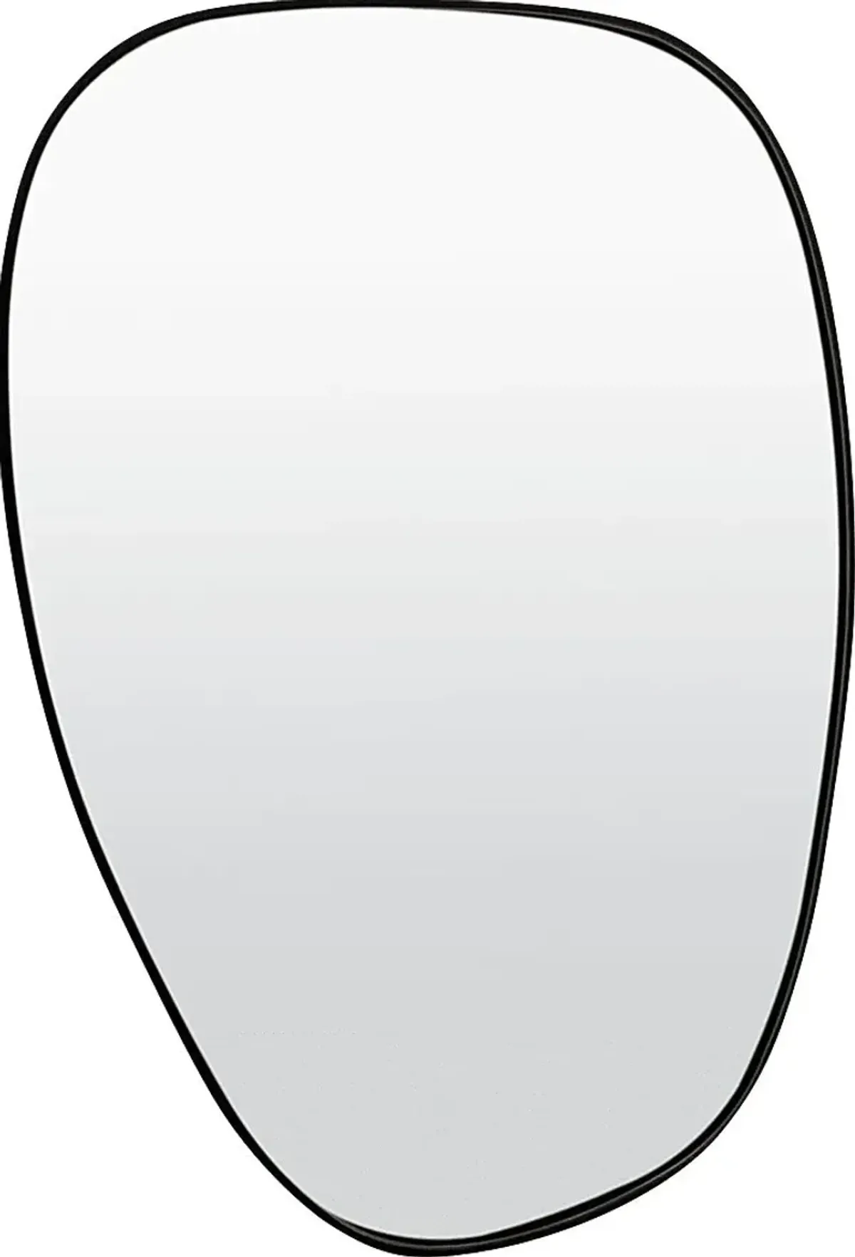 Alentgo Black Irregular Wall Mirror