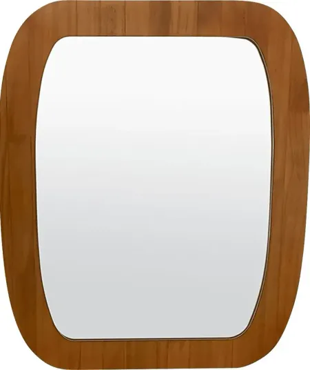 Anglesey Brown Irregular Mirror