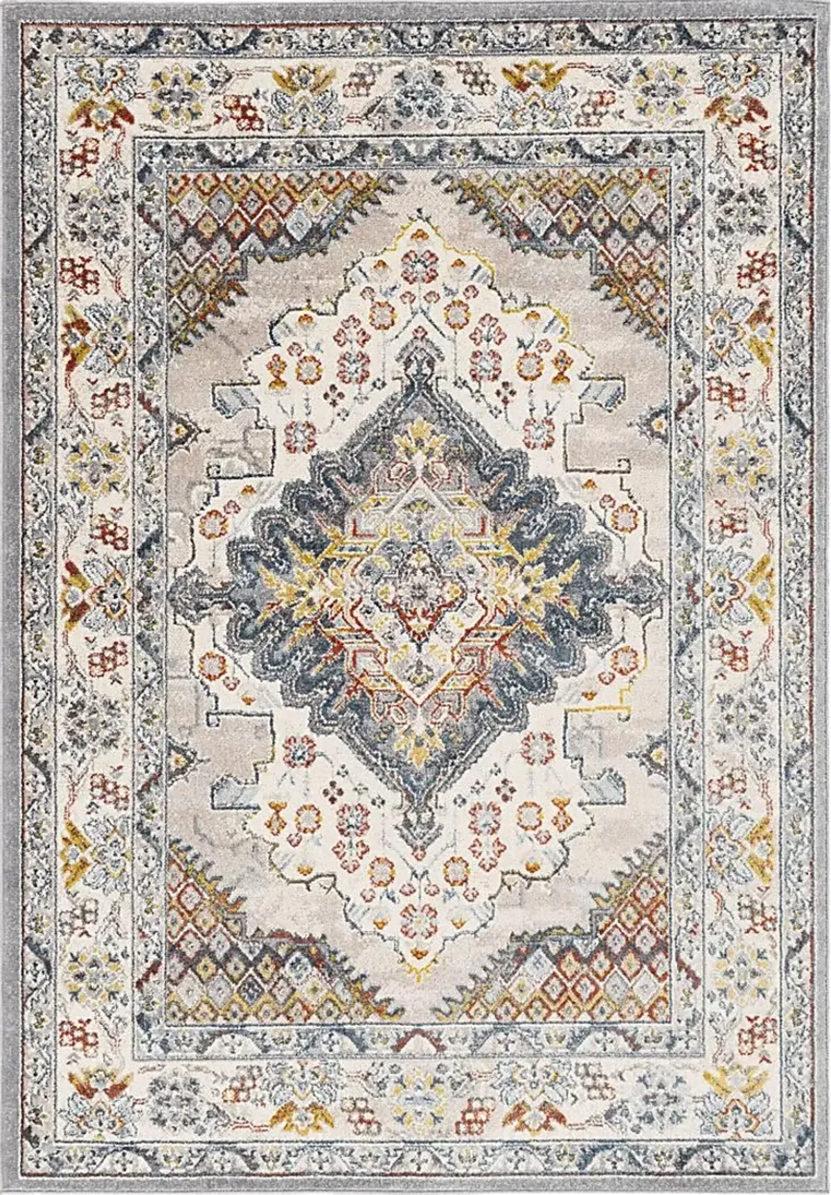 Anilya I Dark Blue 5'2 x 7' Rug