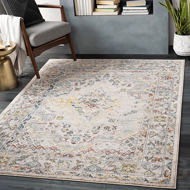 Anilya II Cream 5'2 x 7' Rug