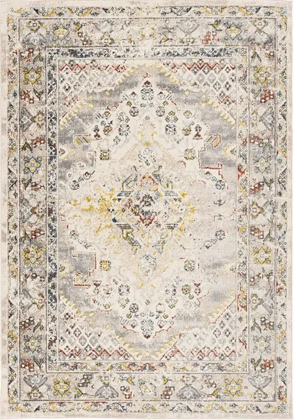 Anilya II Cream 6'7 x 9' Rug