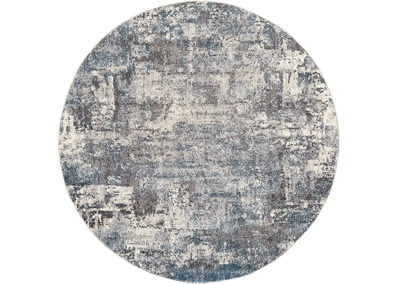 Anilya IV Dark Blue 5'3 Round Rug