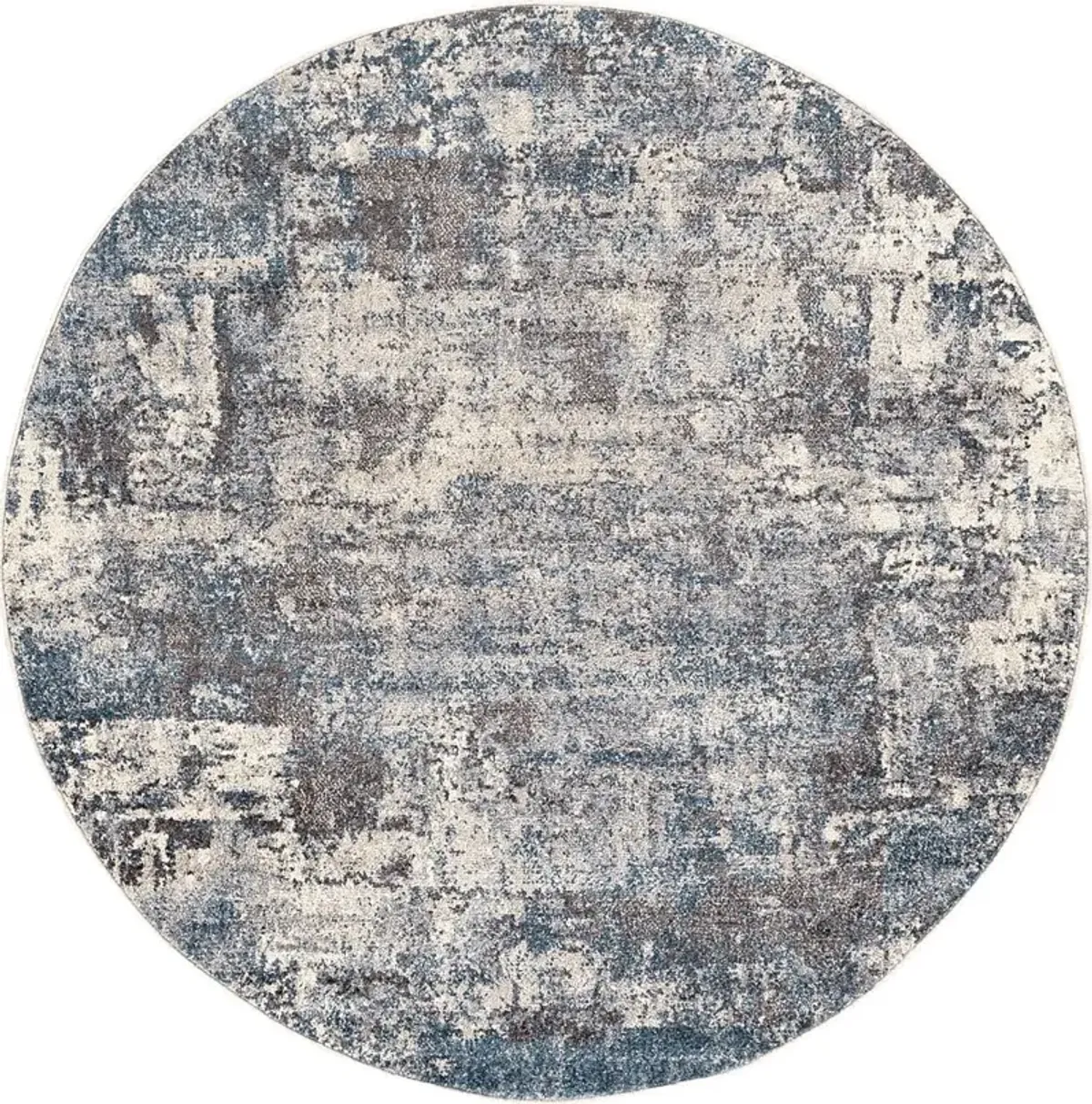 Anilya IV Dark Blue 5'3 Round Rug