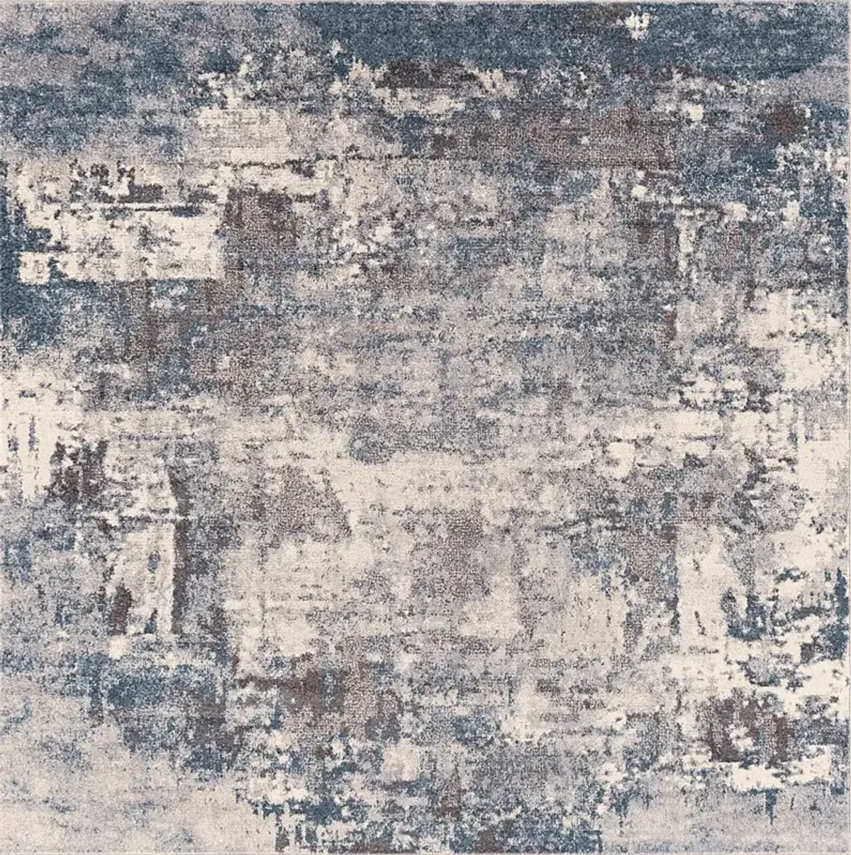 Anilya IV Dark Blue 6'7 Square Rug