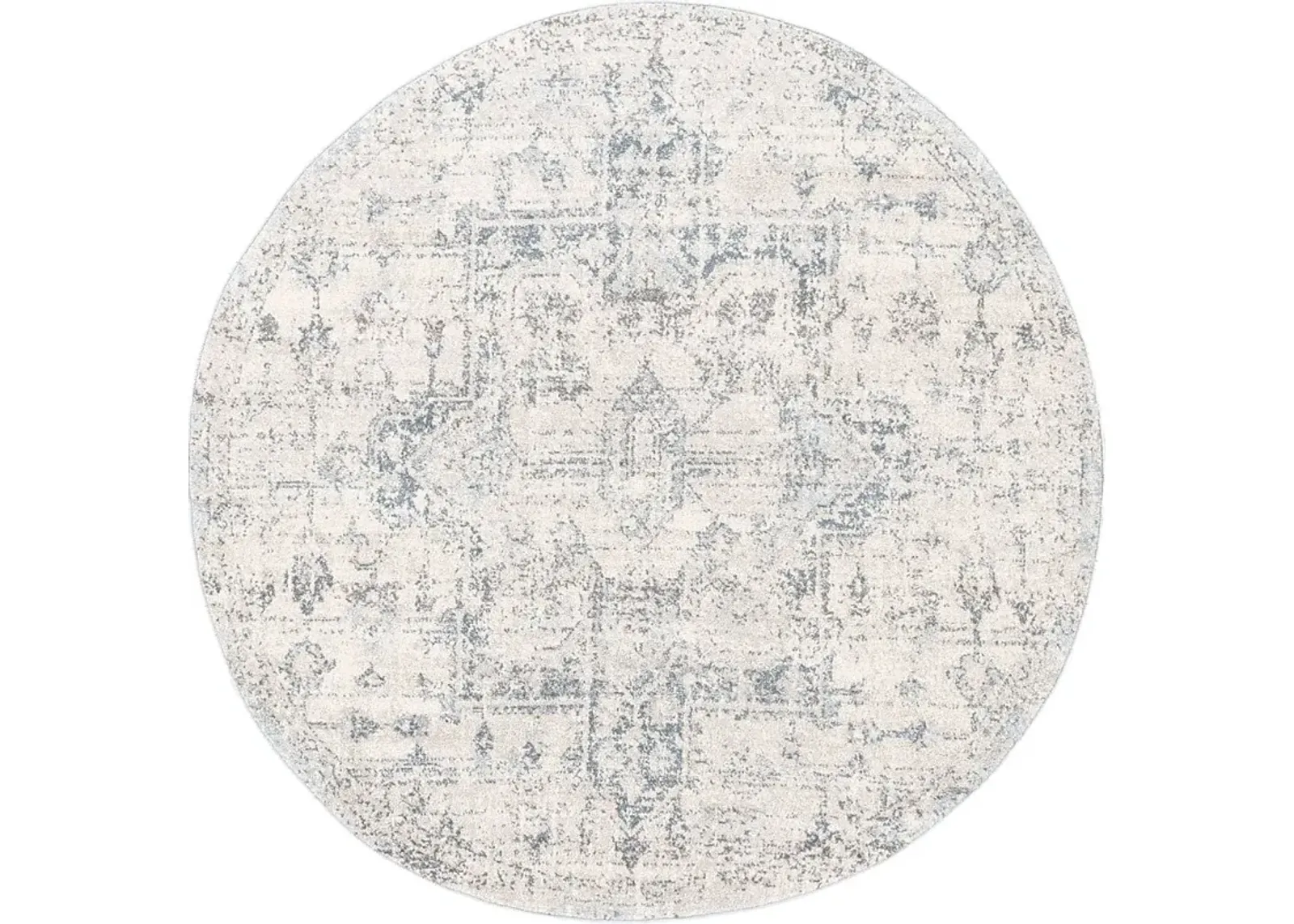 Aloria II Cream 5'3 Round Rug