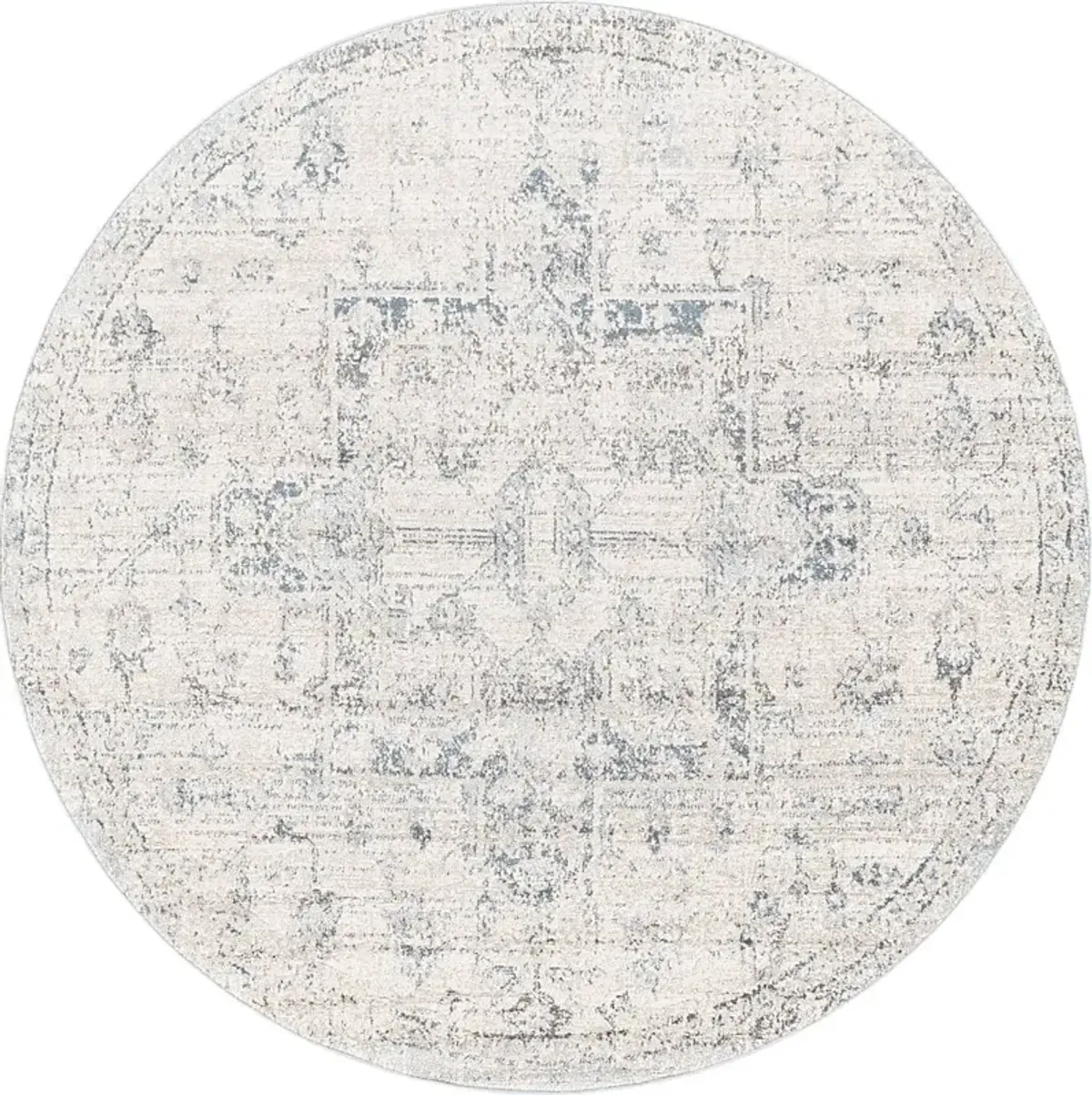 Aloria II Cream 6'7 Round Rug