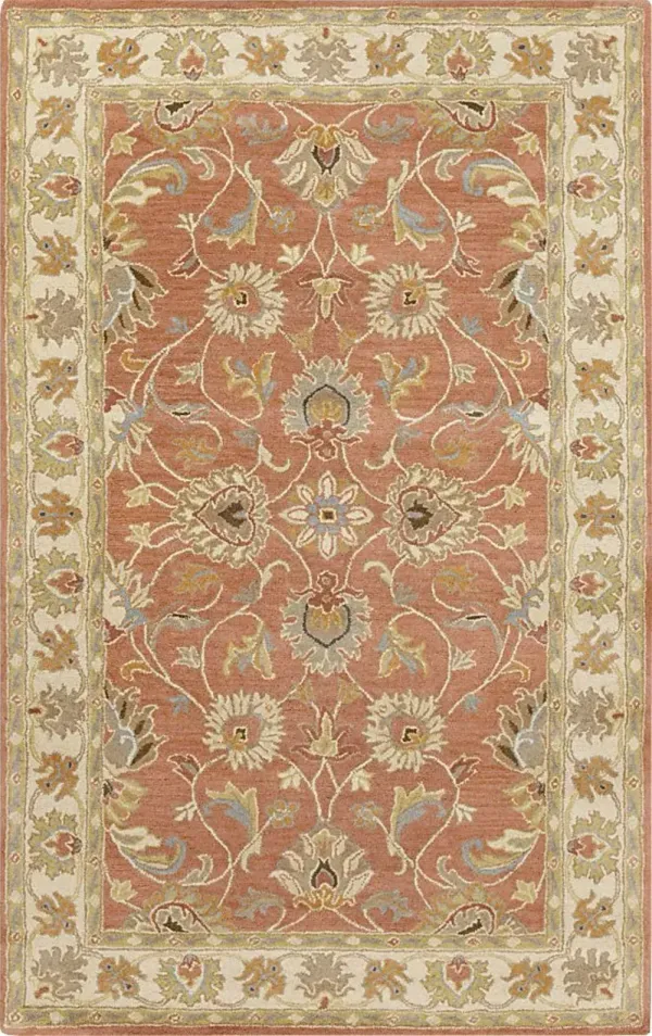 Belinera Orange 4' x 6' Rug