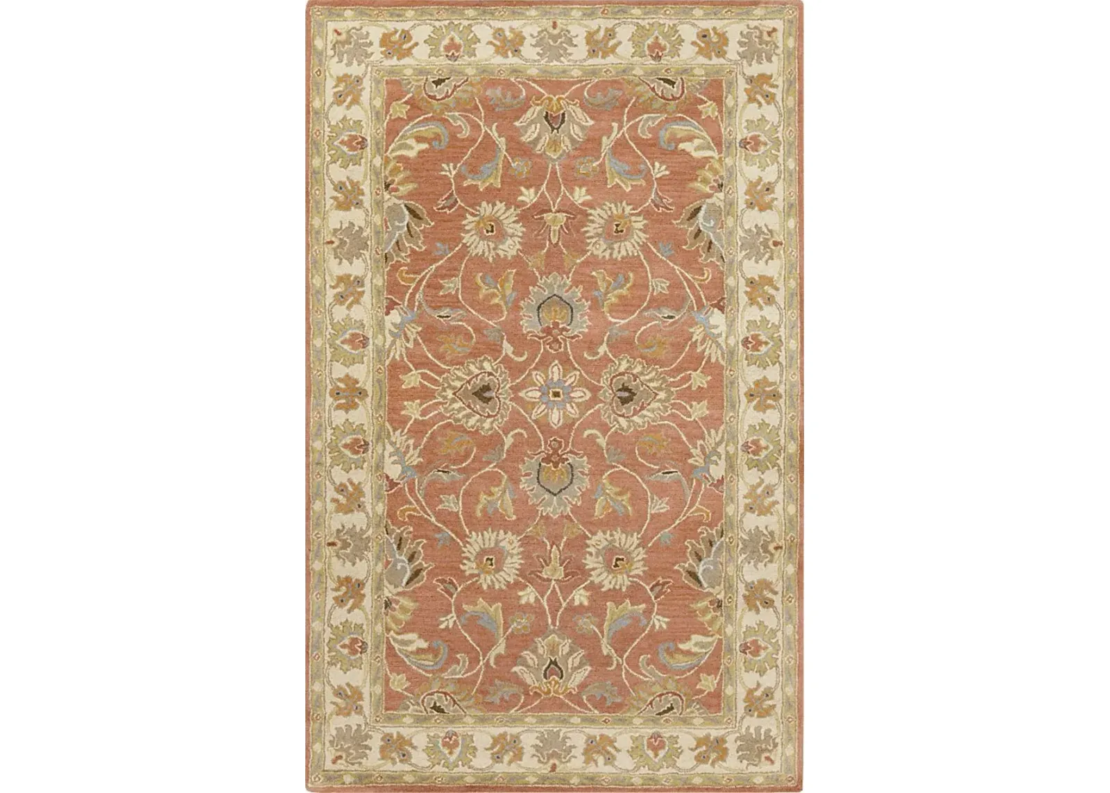 Belinera Orange 5' x 8' Rug