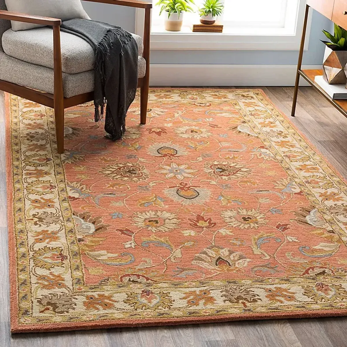 Belinera Orange 6' x 9' Rug