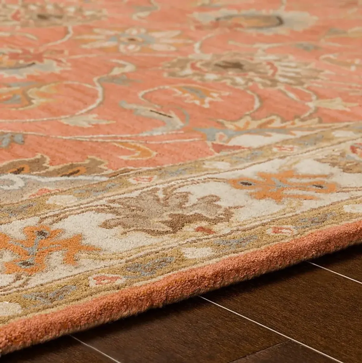 Belinera Orange 6' x 9' Rug