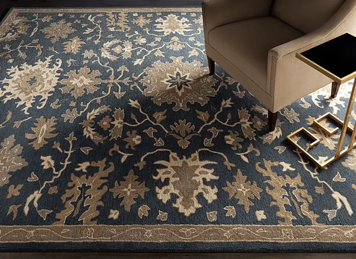 Belinera IV Navy 6' x 9' Rug