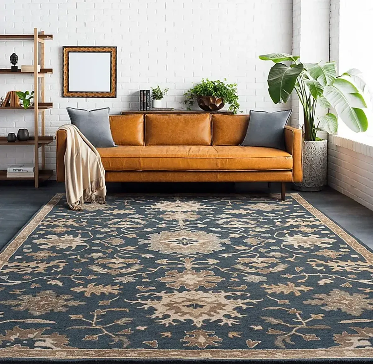 Belinera IV Navy 6' x 9' Rug