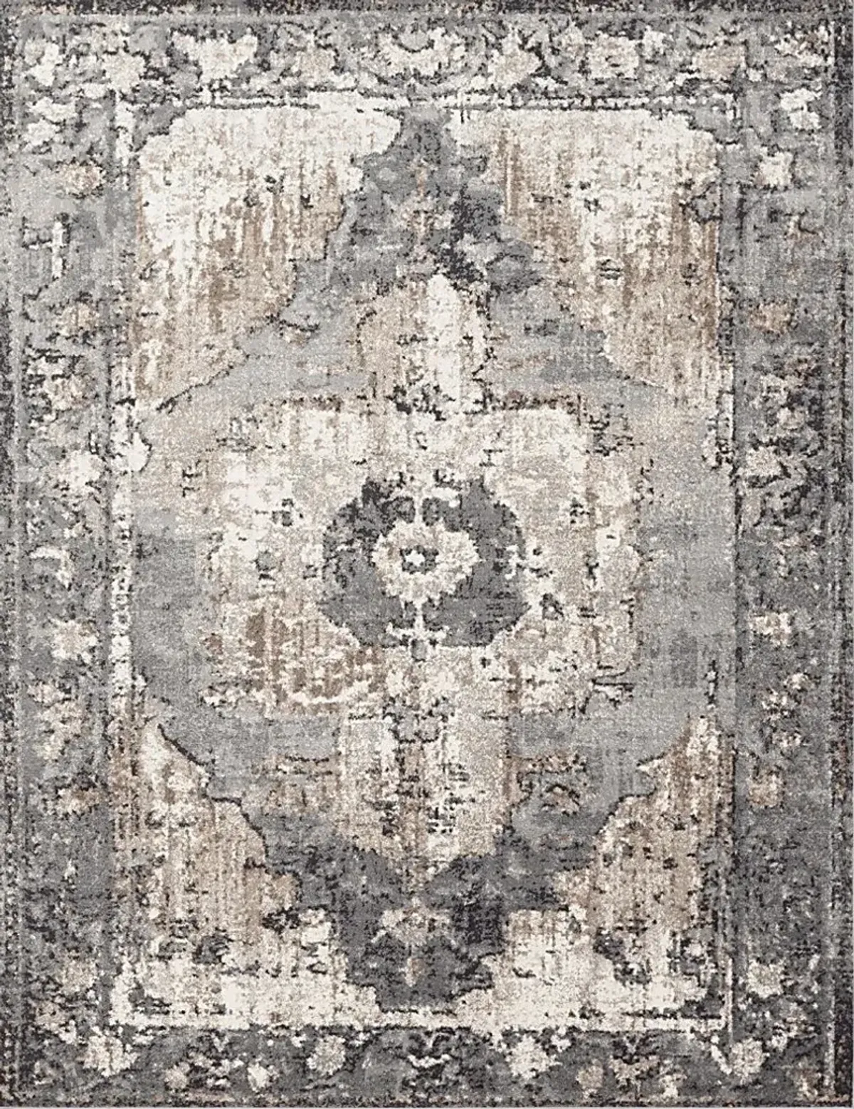 Elseina I Charcoal 7'10 x 10'3 Rug