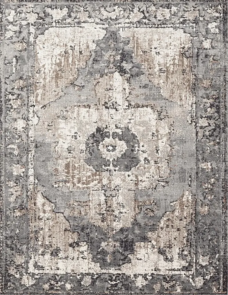 Elseina I Charcoal 7'10 x 10'3 Rug