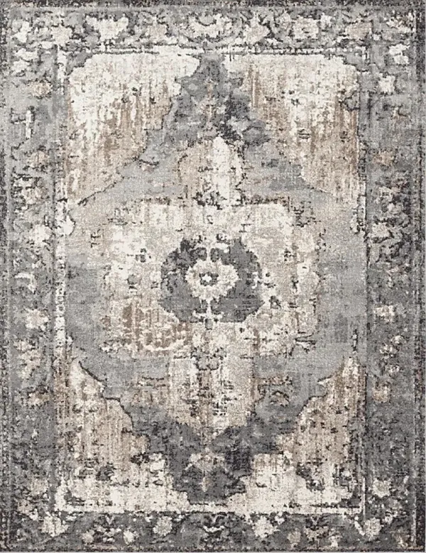 Elseina I Charcoal 7'10 x 10'3 Rug