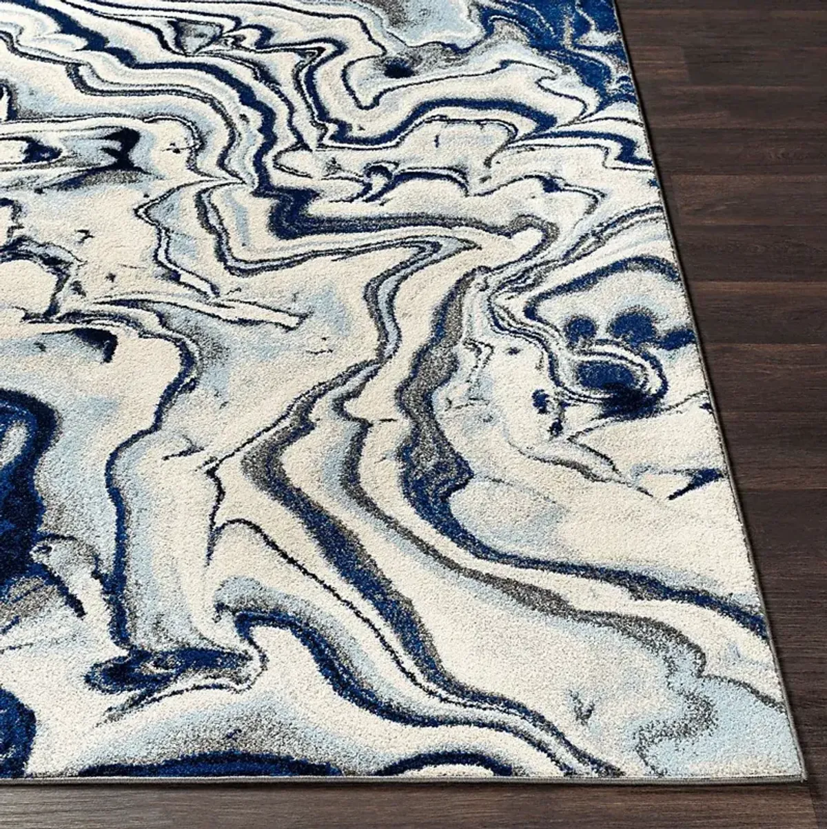 Elseina II Blue 5'3 x 7'3 Rug