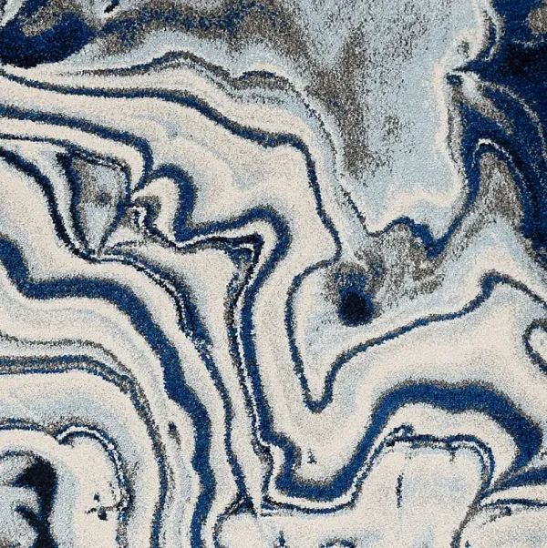 Elseina II Blue 5'3 x 7'3 Rug