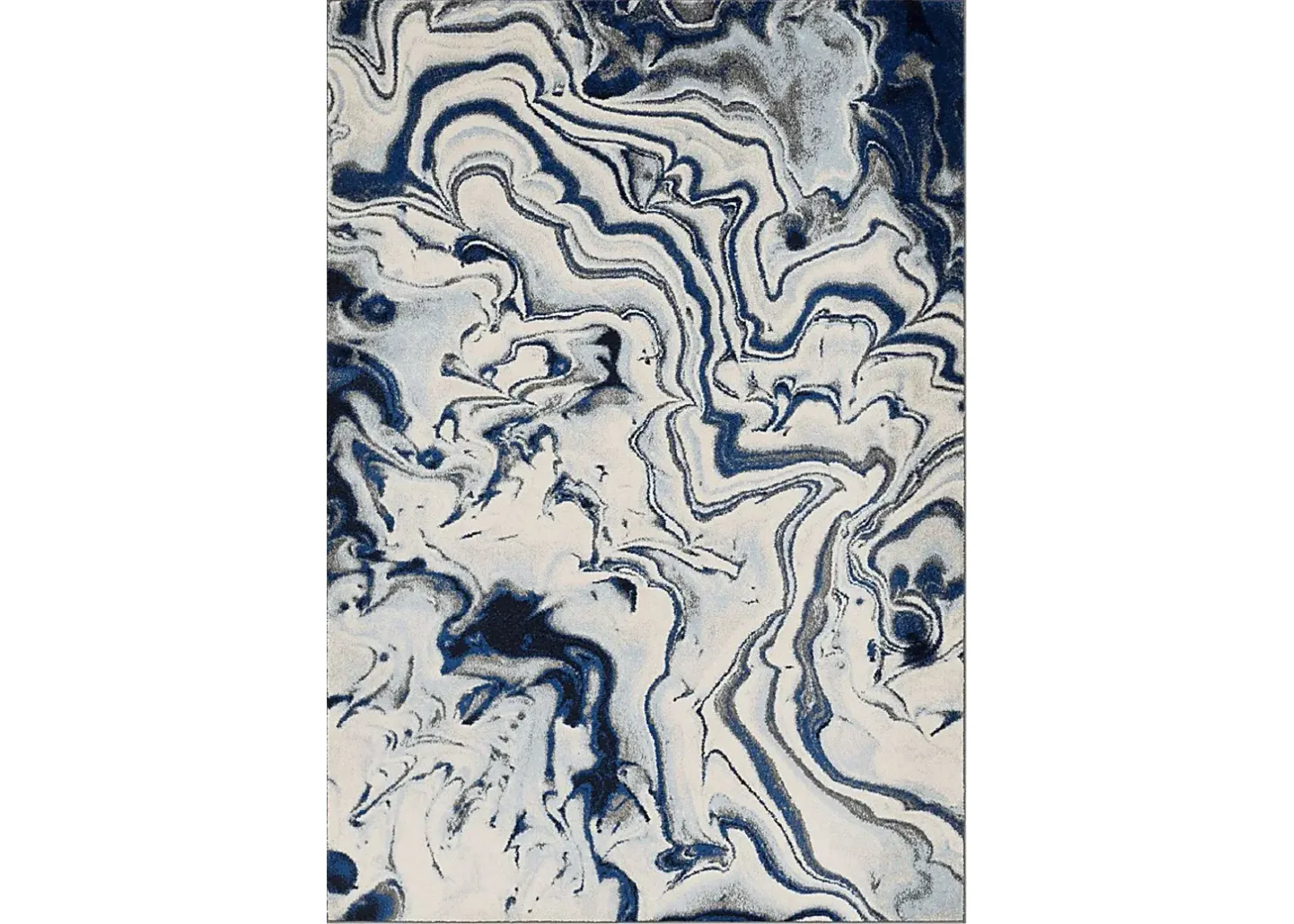 Elseina II Blue 5'3 x 7'3 Rug