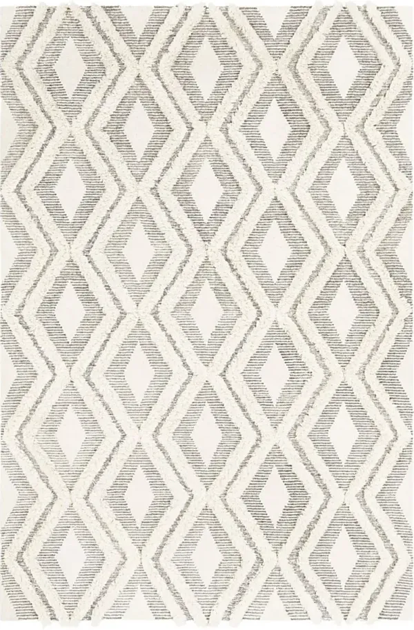 Claryna Cream 5 x 7'6 Rug