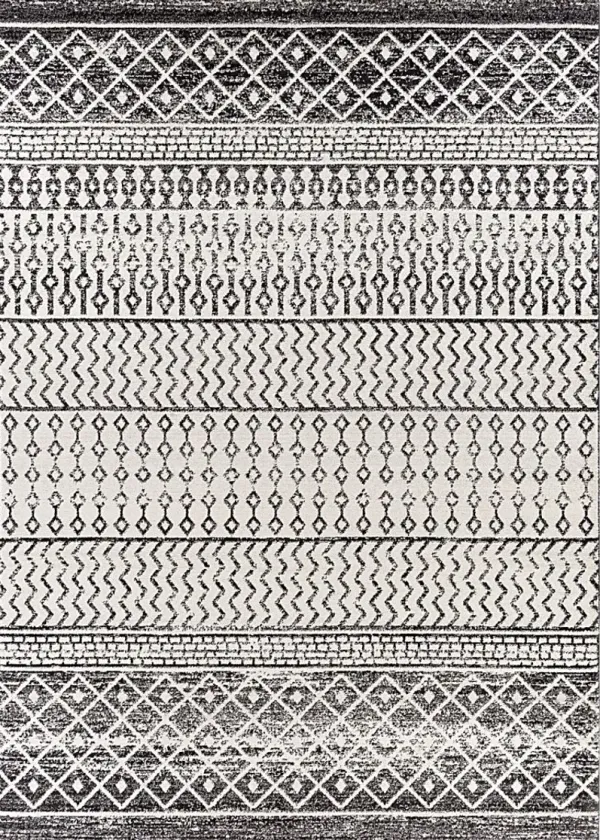 Chelsina I Gray 7'10 x 11' Rug