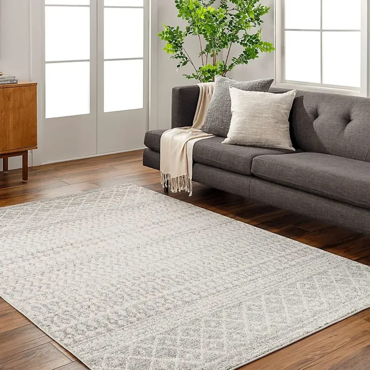 Chelsina I Light Gray 3'11 x 5'7 Rug