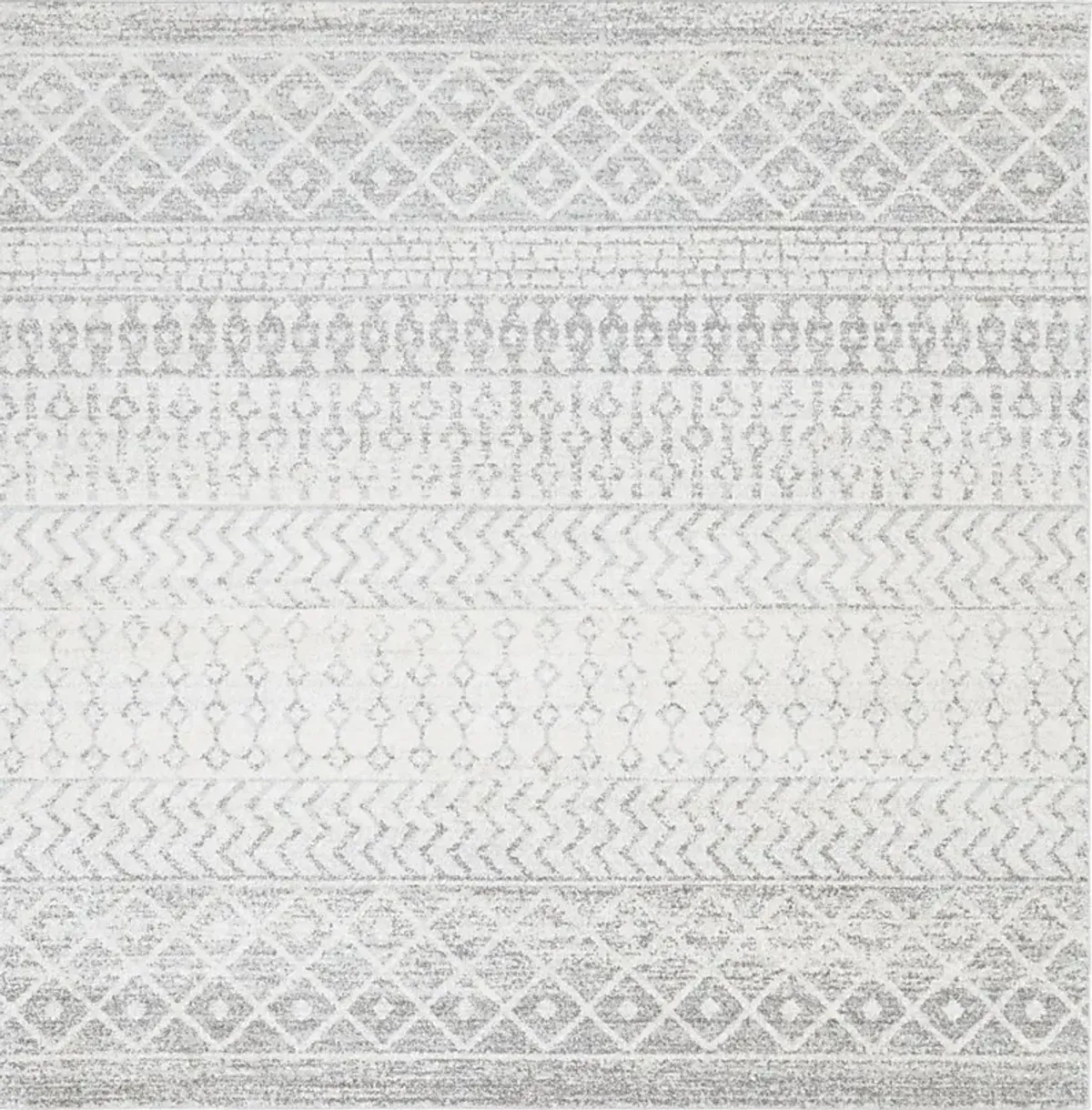 Chelsina I Light Gray 7'10 Square Rug