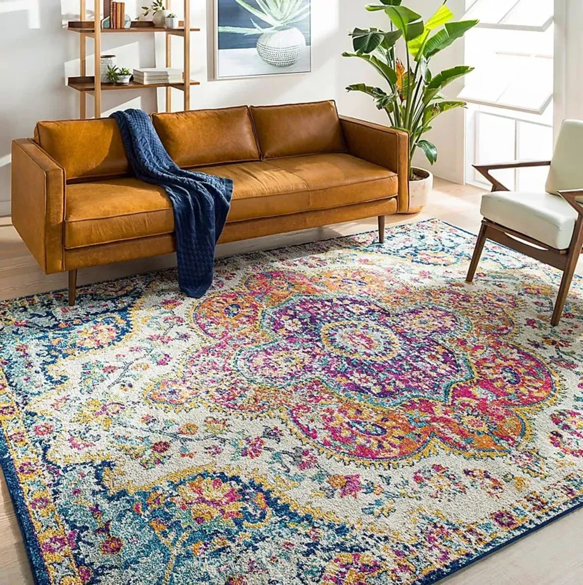 Chelsina II Multi 6'7 x 9' Rug