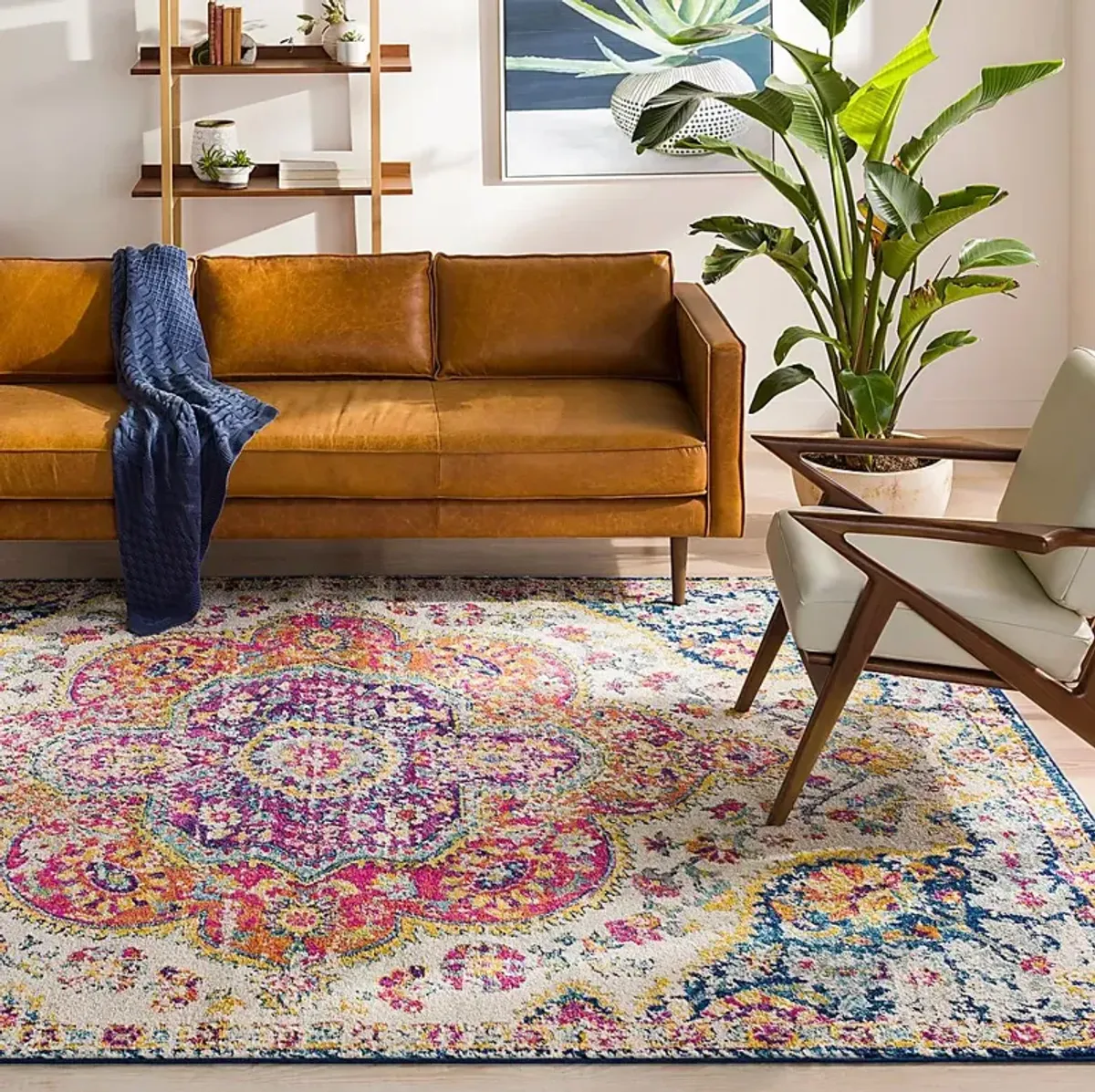 Chelsina II Multi 6'7 x 9' Rug