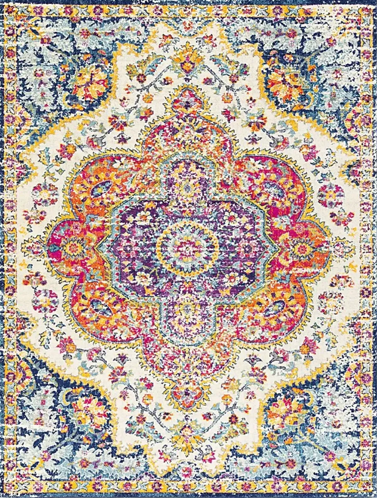 Chelsina II Multi 6'7 x 9' Rug