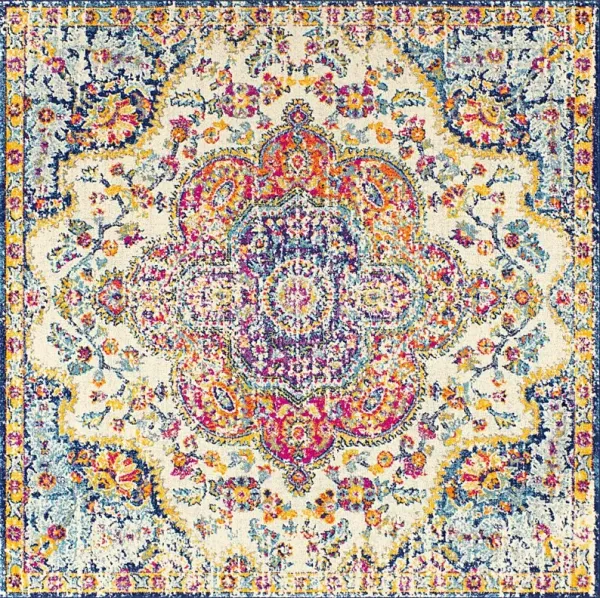 Chelsina II Multi 6'7 Square Rug