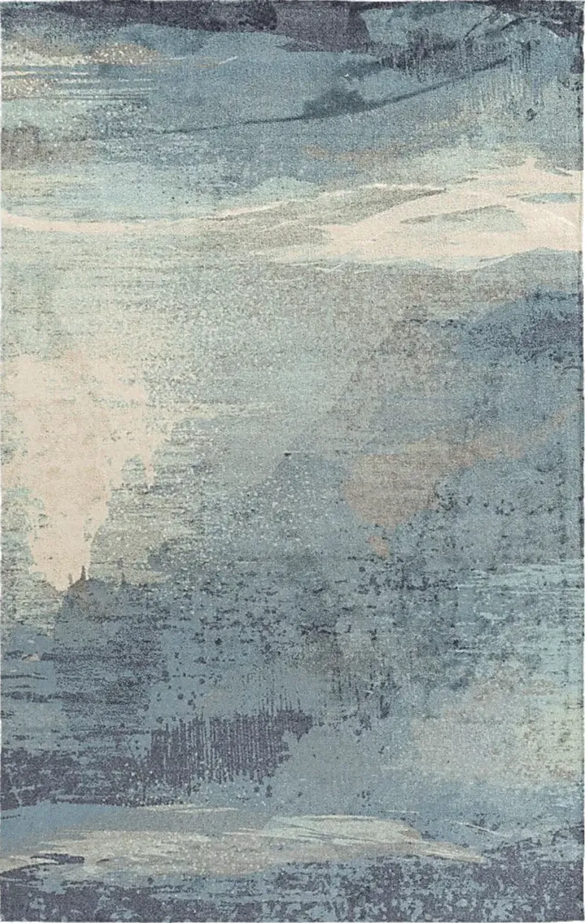 Florines Blue 4' x 6' Rug