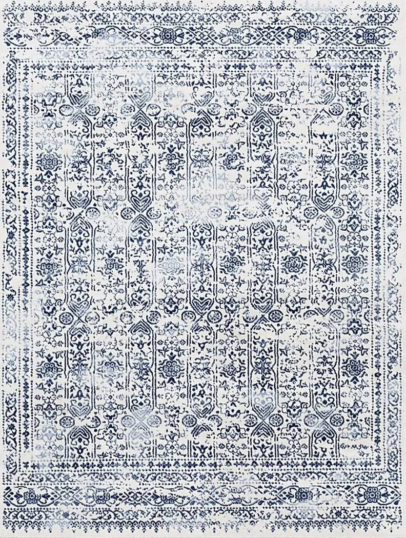 Shinnwood IV Blue 5'3 x 7'1 Rug