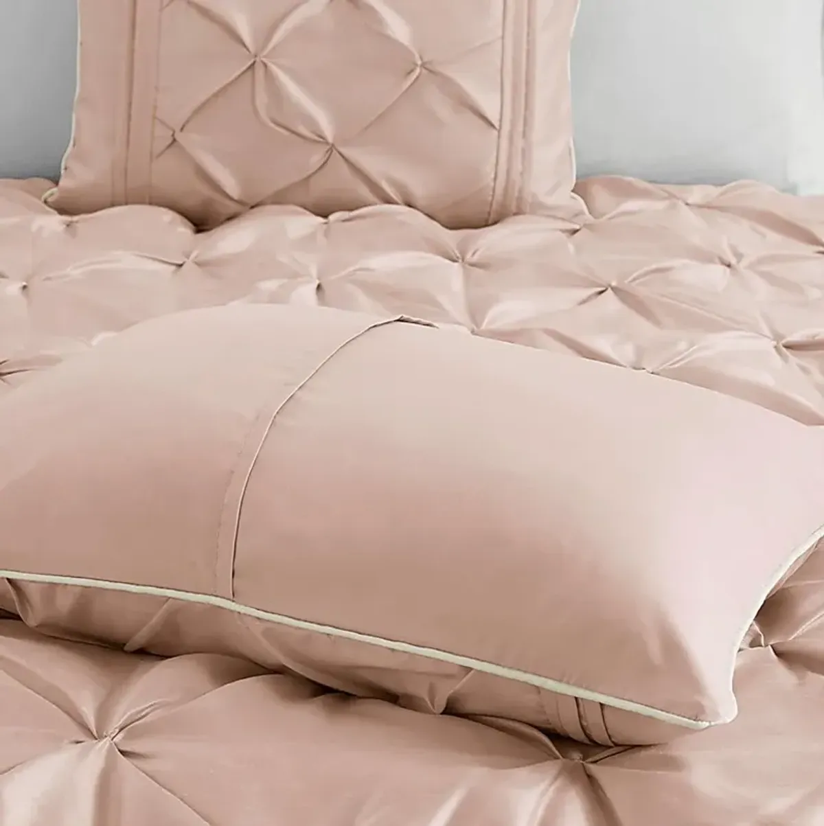 Bradish Blush 7 Pc Full Comforter Set