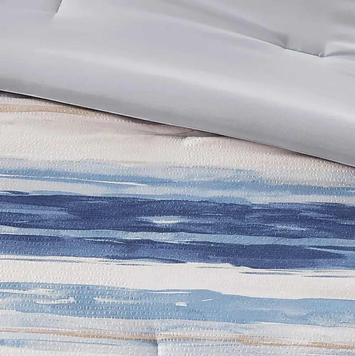 Capedeville Blue 8 Pc King/California King Comforter Set