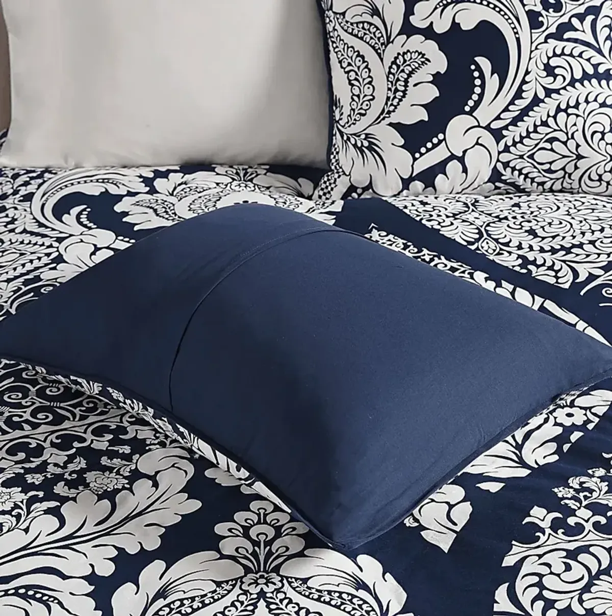 Hedwige Blue 7 Pc King Comforter Set