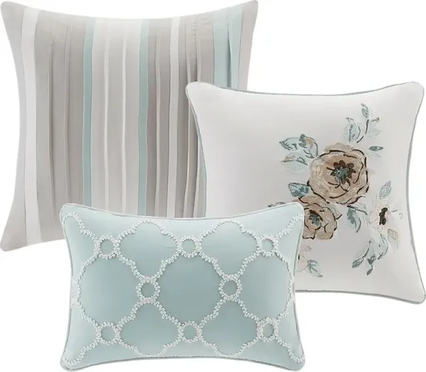 Louque Green 6 Pc Full/Queen Coverlet Set