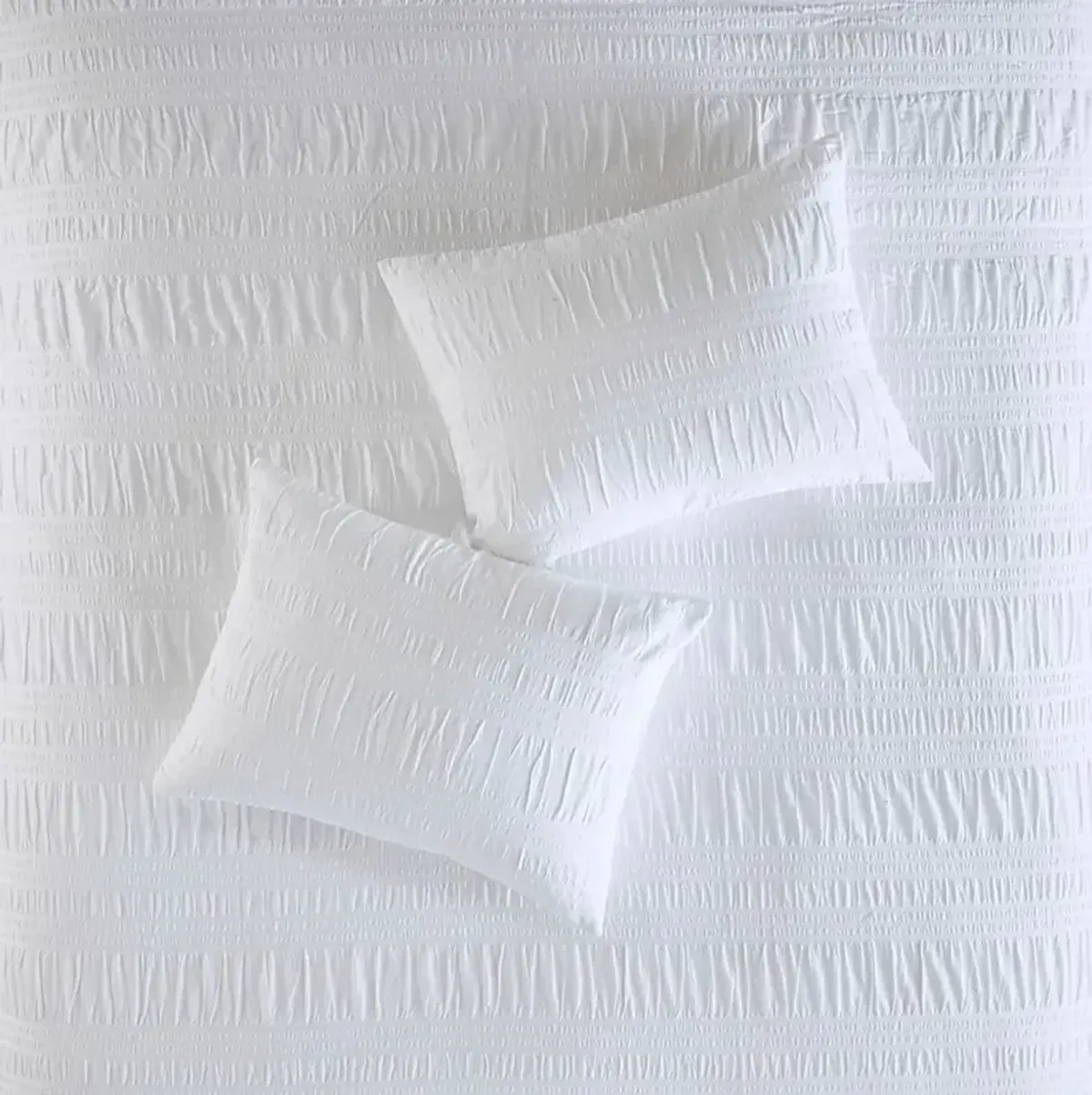 Malodin White 4 Pc Full/Queen Duvet Set