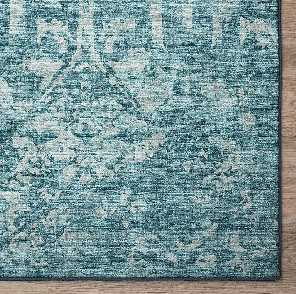 Bowlyn Blue 3' x 5' Rug