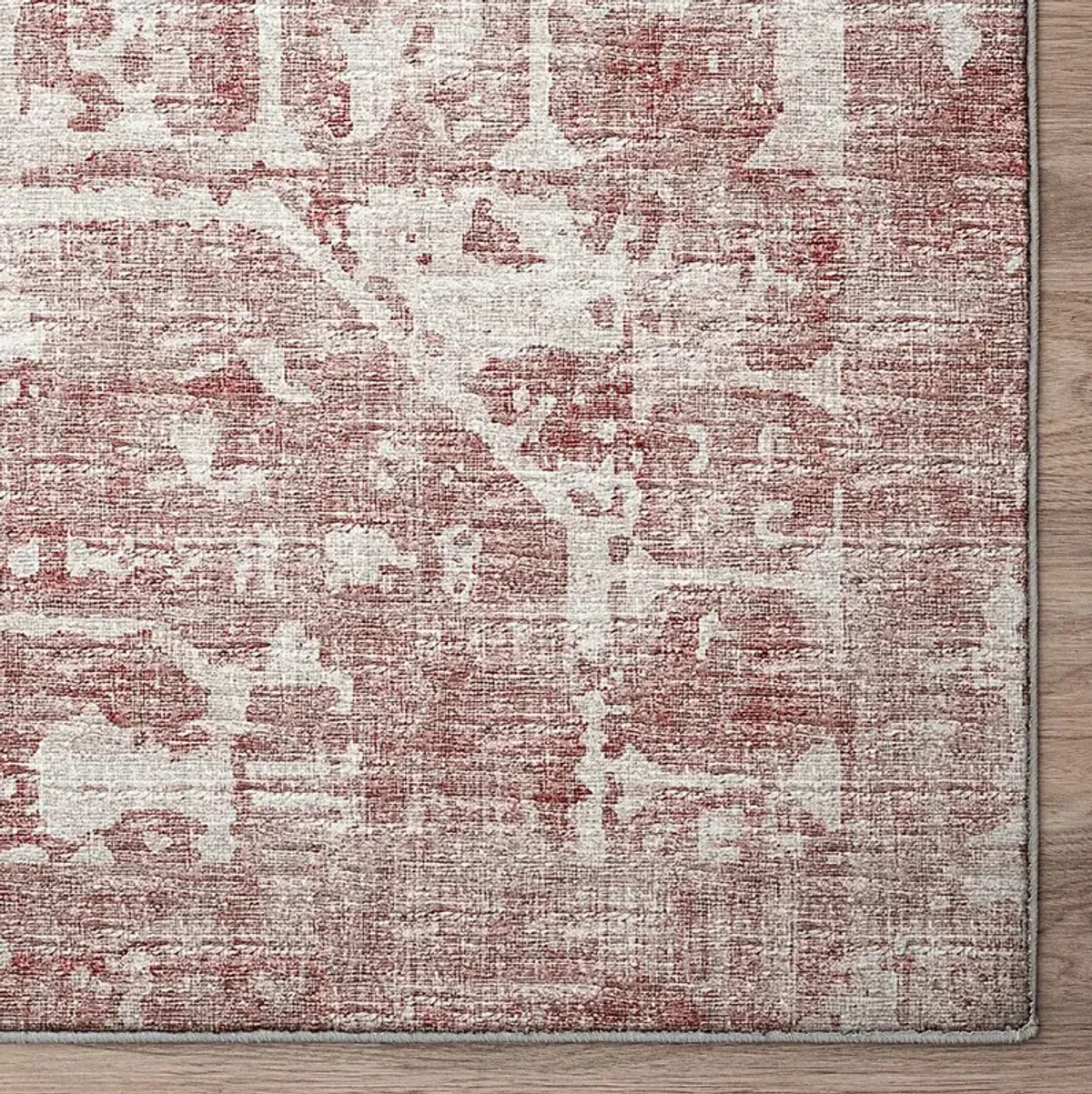 Emrath Red 3' x 5' Rug