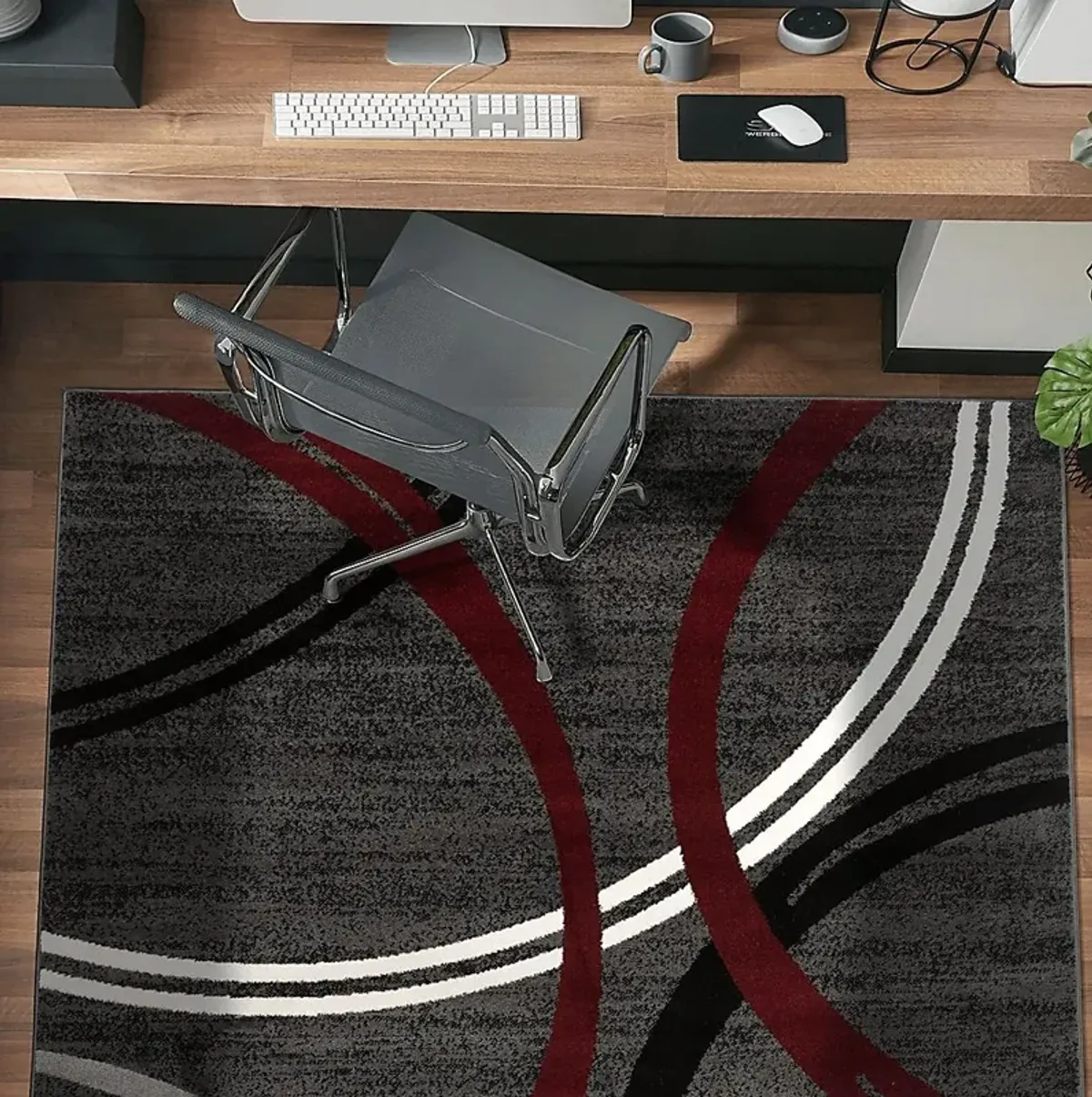 Ineran Red 7'10 x 10'2 Rug