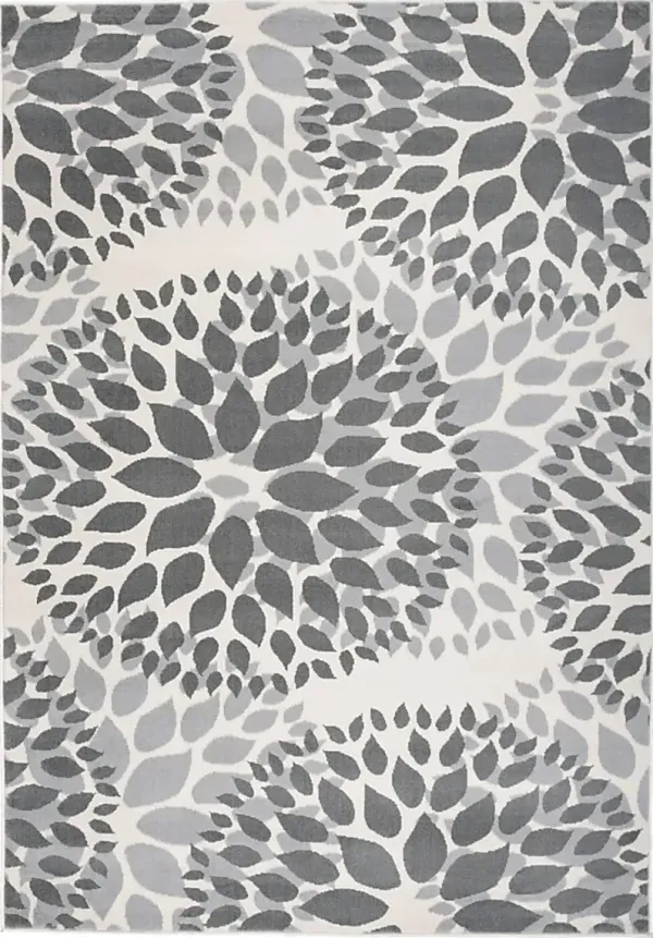 Iselana II Gray 7'6 x 9'5 Rug