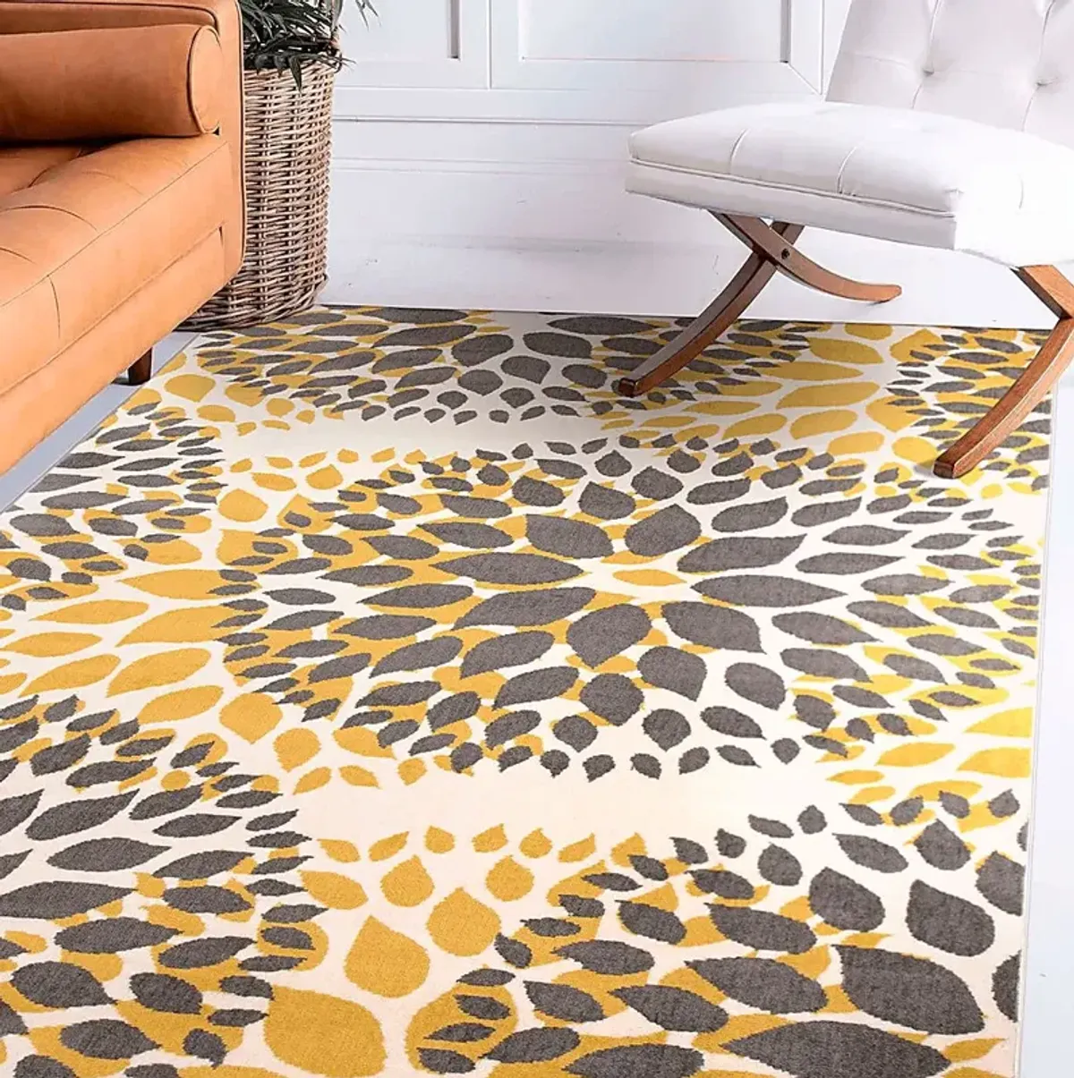 Iselana II Yellow 5' x 7' Rug