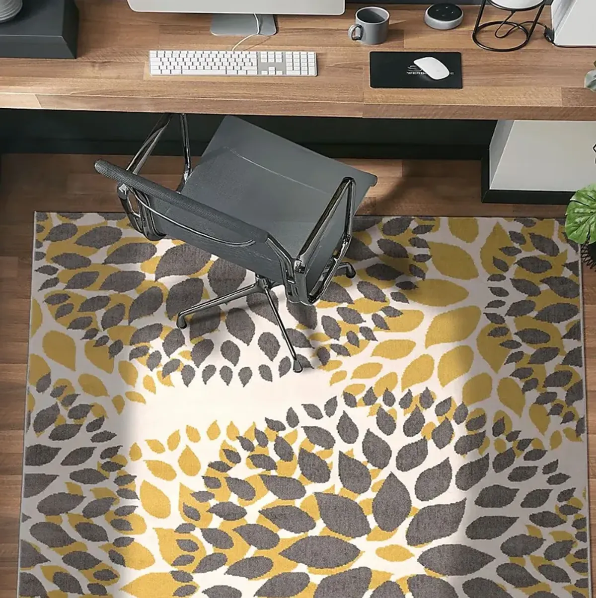 Iselana II Yellow 7'6 x 9'5 Rug